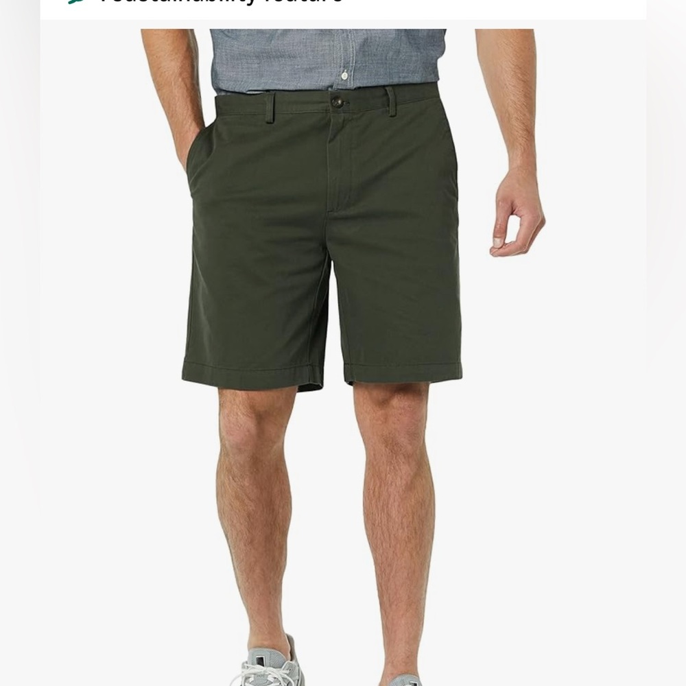 Amazon Essentials Men's Slim-Fit 9" Chino Shorts